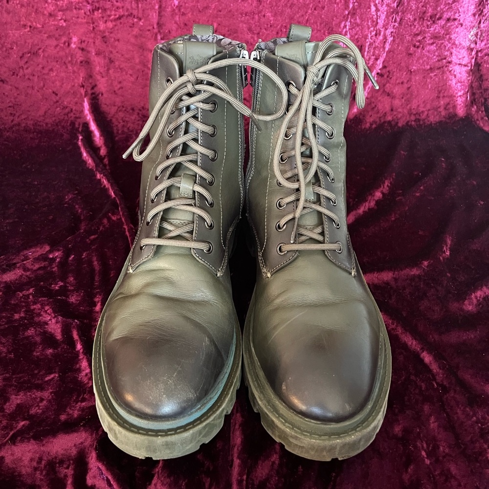 Coach Citysole Boots Green Size 10.5 - Picture 6 of 6